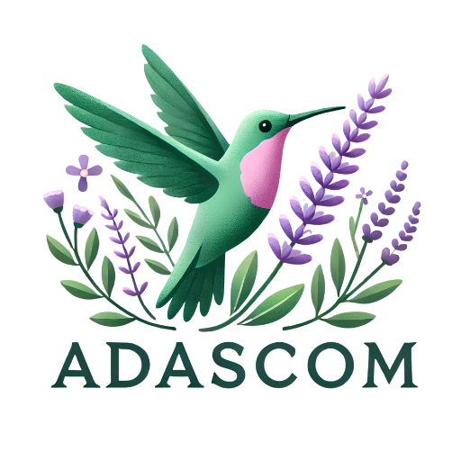 healthy living, adascom logo