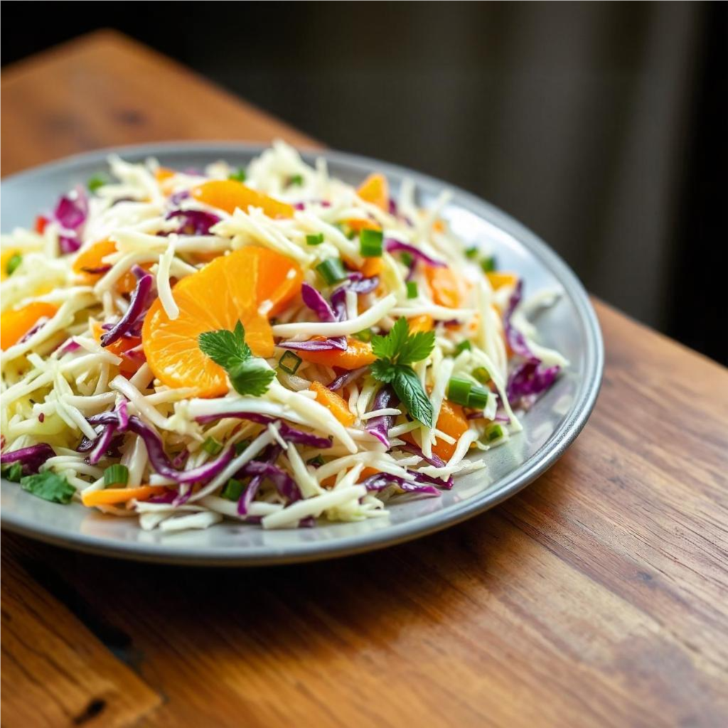 ingredients:, pikaso texttoimage a distant camera shot of a platter of fennel orang